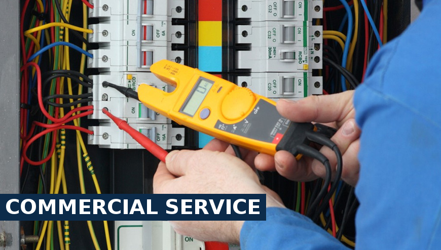 Commercial service electrical services Hackney