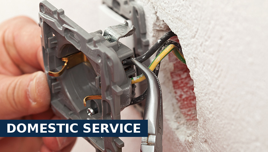 Domestic service electrical services Hackney